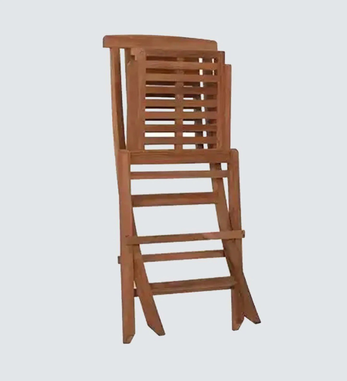 Aura Folding Chair In Brown Color