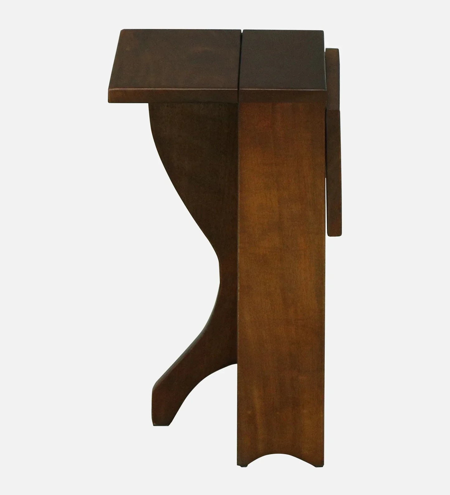 Ciotat Mango Wood Folding End Table In Tubbaq Finish