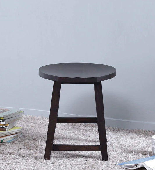 Sheesham Wood Seating Stool In Warm Chestnut Finish