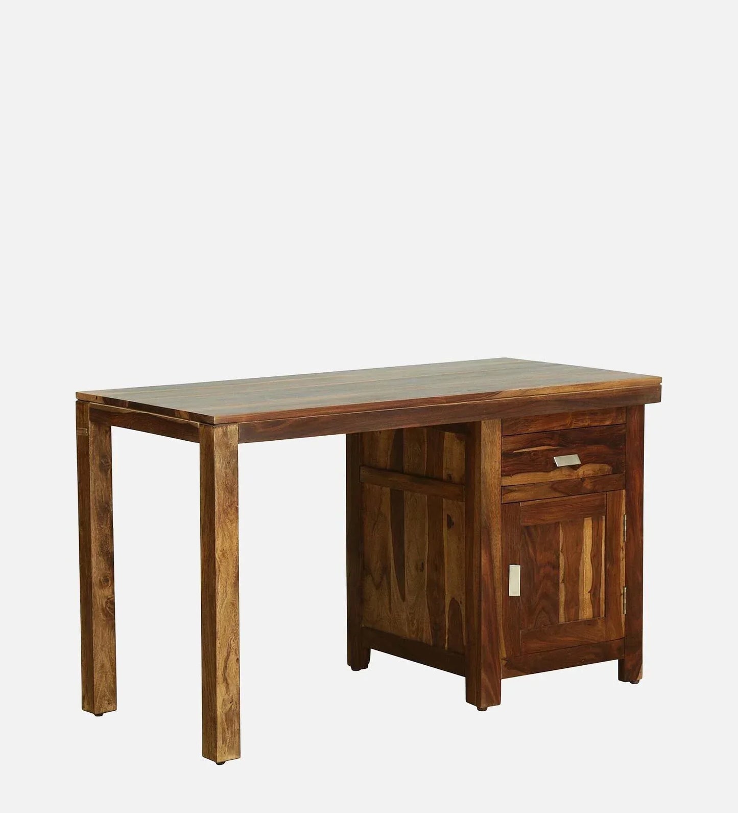 Sheesham Wood Writing Table In Provincial Teak Finish