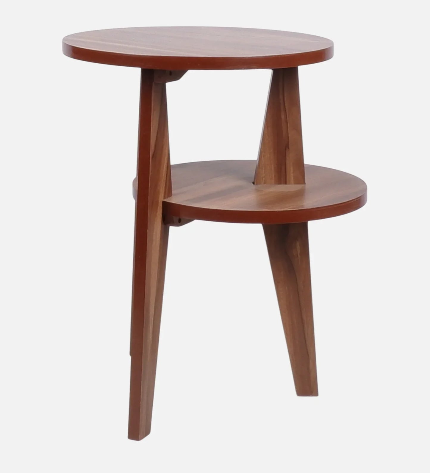 Lily End Table in Asian Walnut Finish
