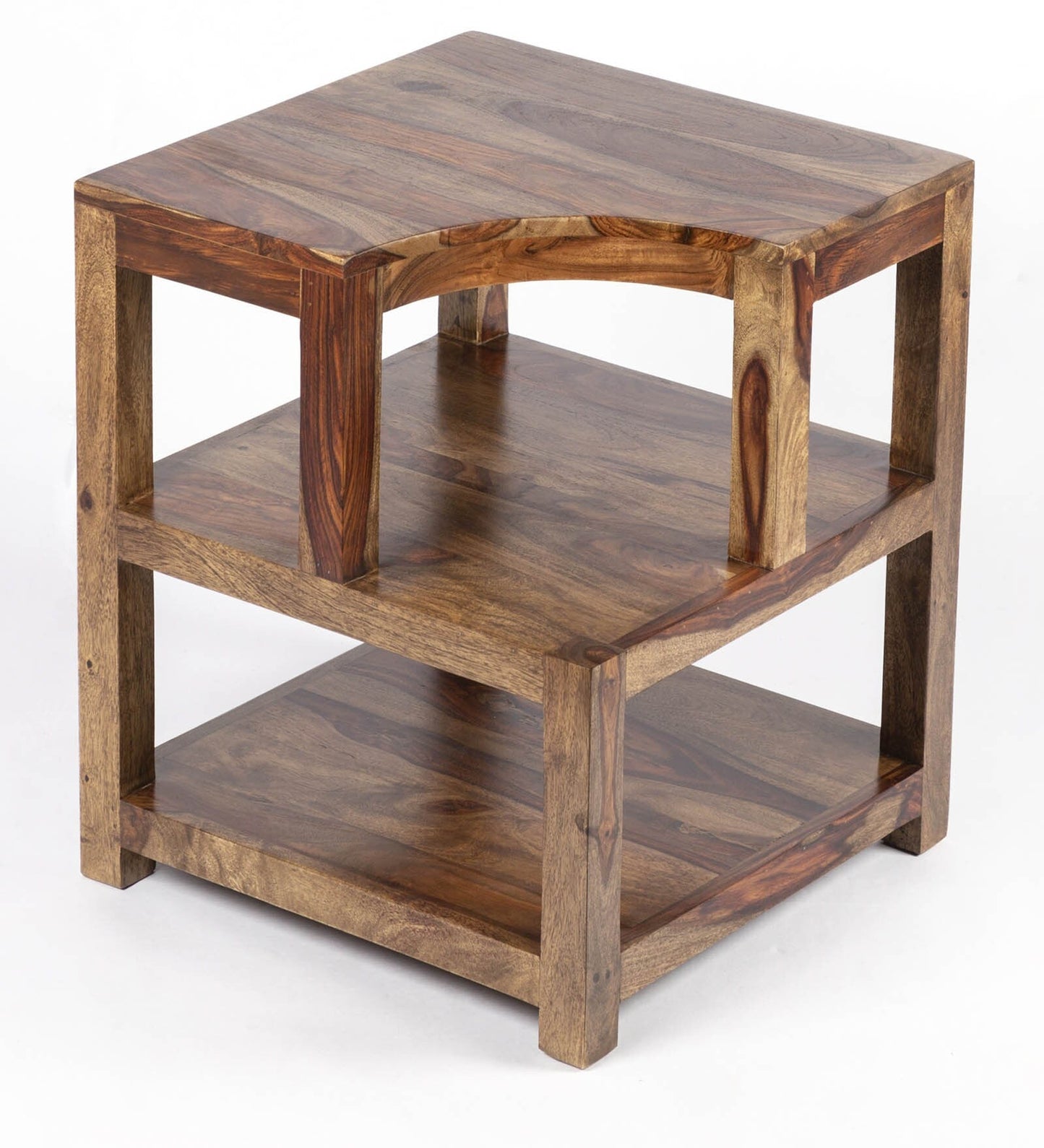 Allen End Table in Teak Finish