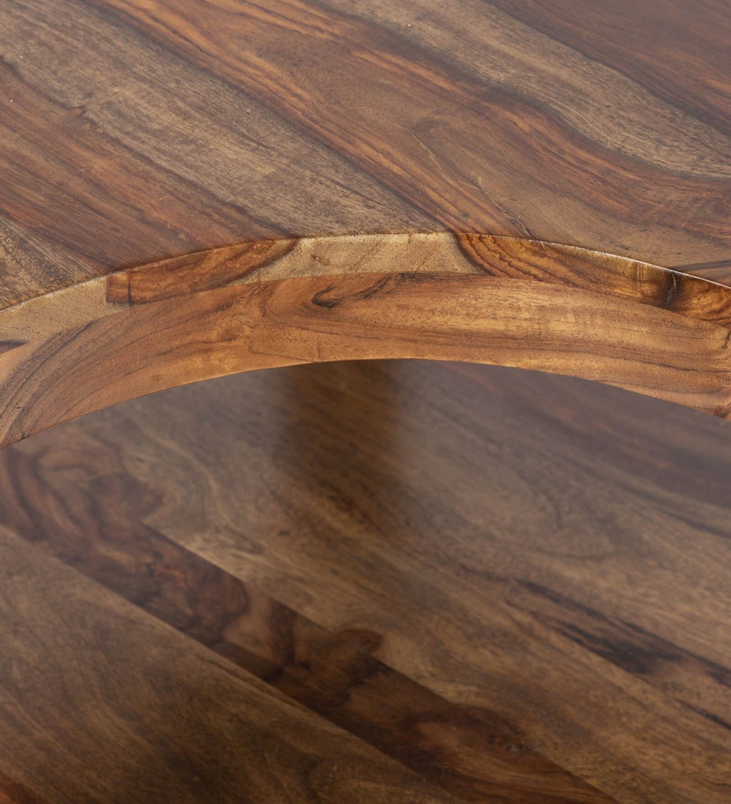 Allen End Table in Teak Finish