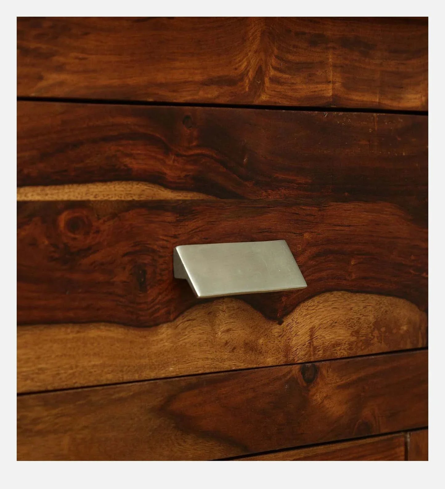 Sheesham Wood Writing Table In Provincial Teak Finish